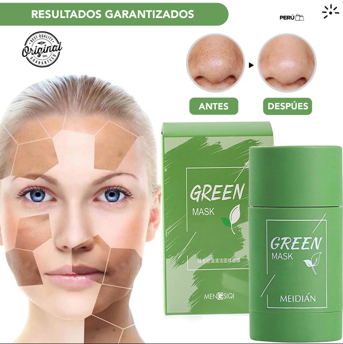 Mascarilla hidratante y purificante