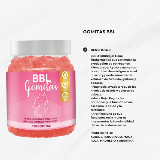 Gomitas BBL Premium